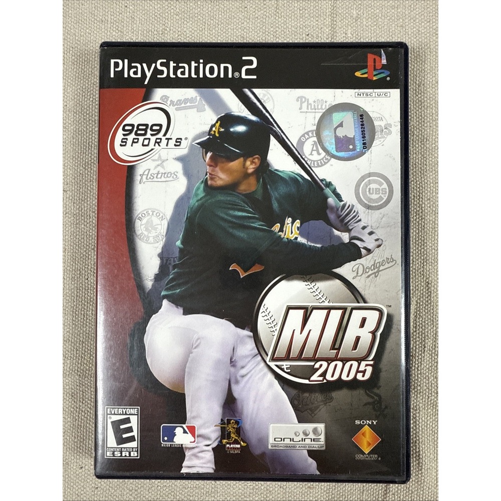 MLB 2005 PS2 PlayStation 2 Baseball Game Disc & Case No Manual works